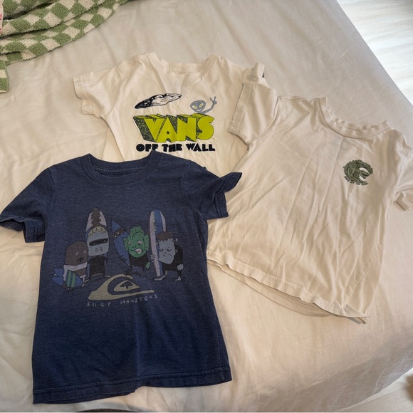 3T Vans/Quiksilver t-shirts - Picture 1 of 6